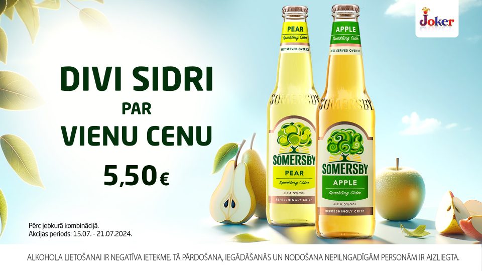 SIDRA NEDĒĻA ir atgriezusies!