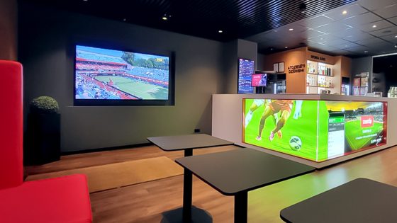 Fully renovated sports bar–gaming hall in Gulbene, Līkā street 1a