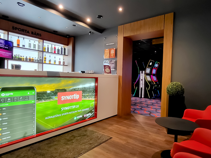 Fully renovated sports bar–gaming hall in Talsi, Lielgabala street 6