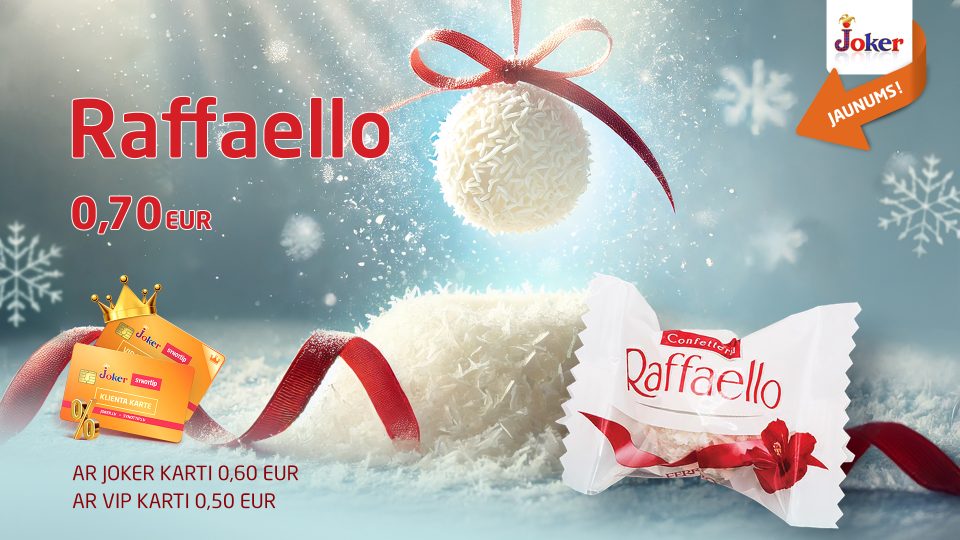 NEW! Raffaello candy in our bar offer