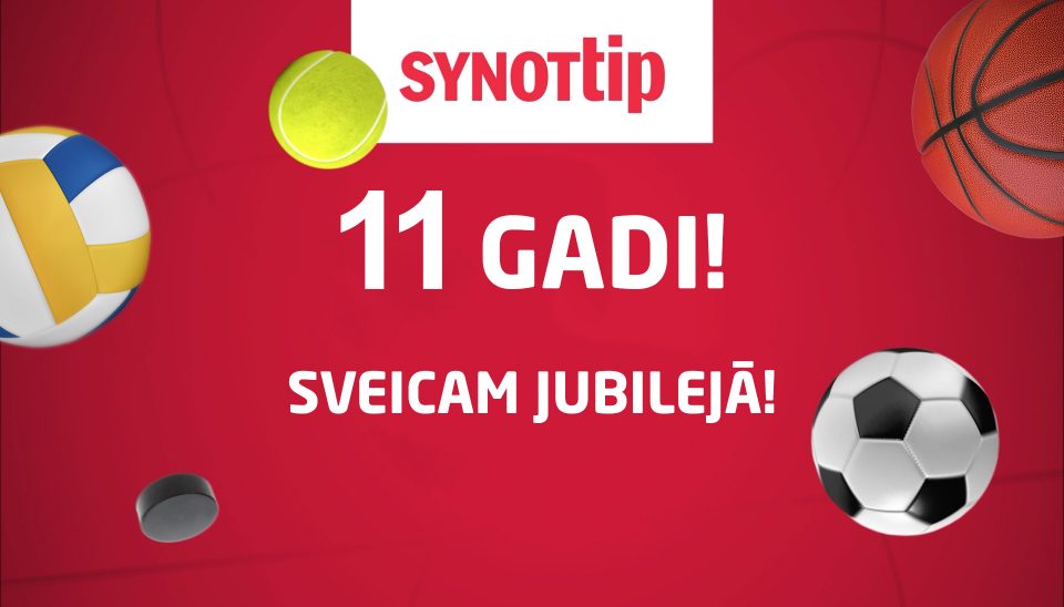 Synottip svin 11! Lai azarts un veiksme turpinās!